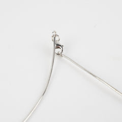 Hermes H Necklace Orange