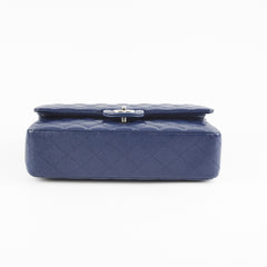 Chanel Caviar M/L Classic Flap Navy