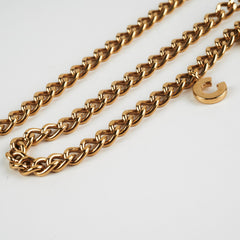 Chanel Logo Chain Belt
