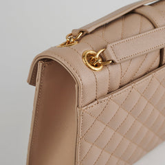 Saint Laurent Medium Envelope Beige