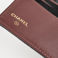 Chanel Mens Caviar Black Wallet