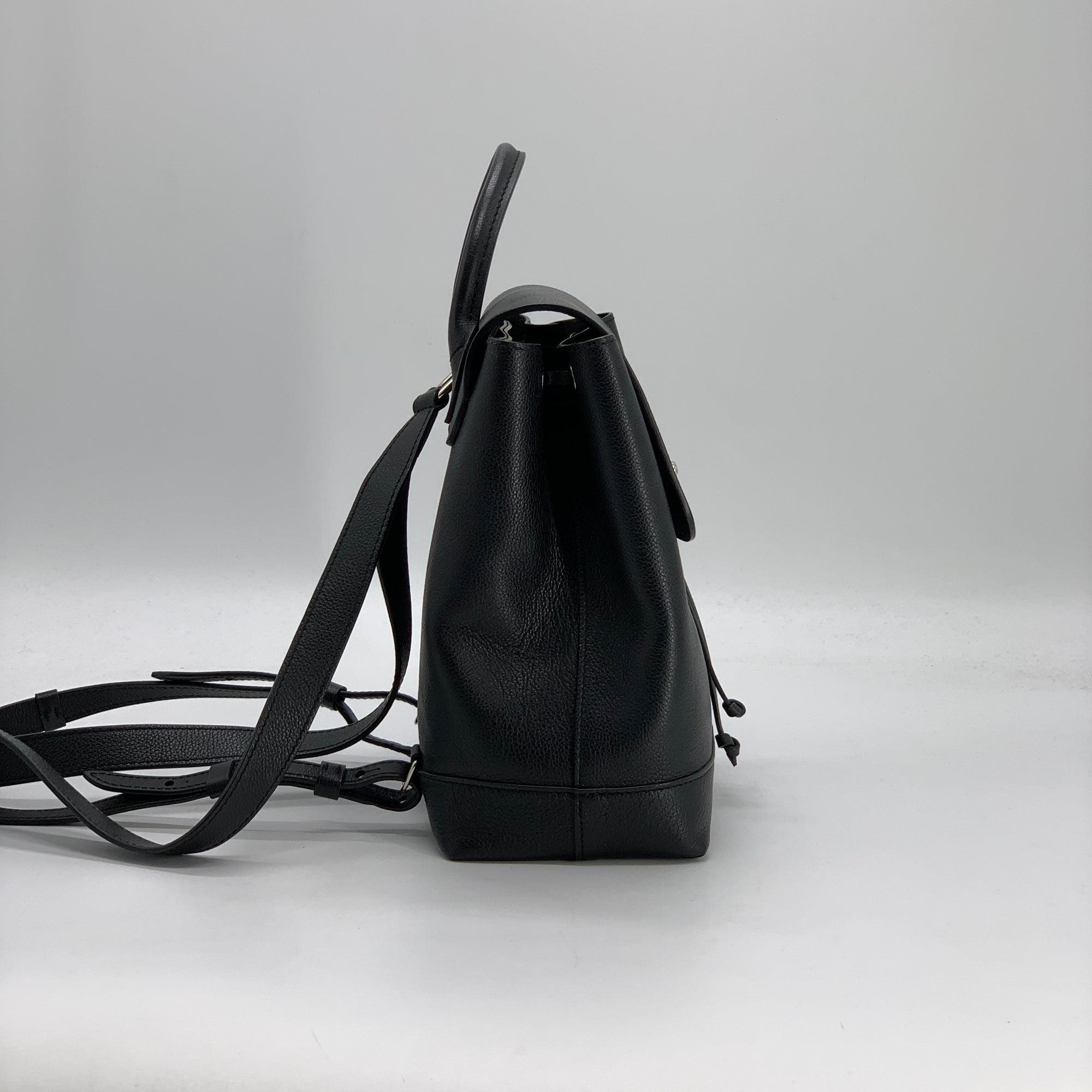 Shop Louis Vuitton Black Mini Lock Me Backpack at PlanetWoo - Woo