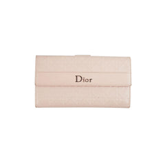 Dior Pink Leather Wallet