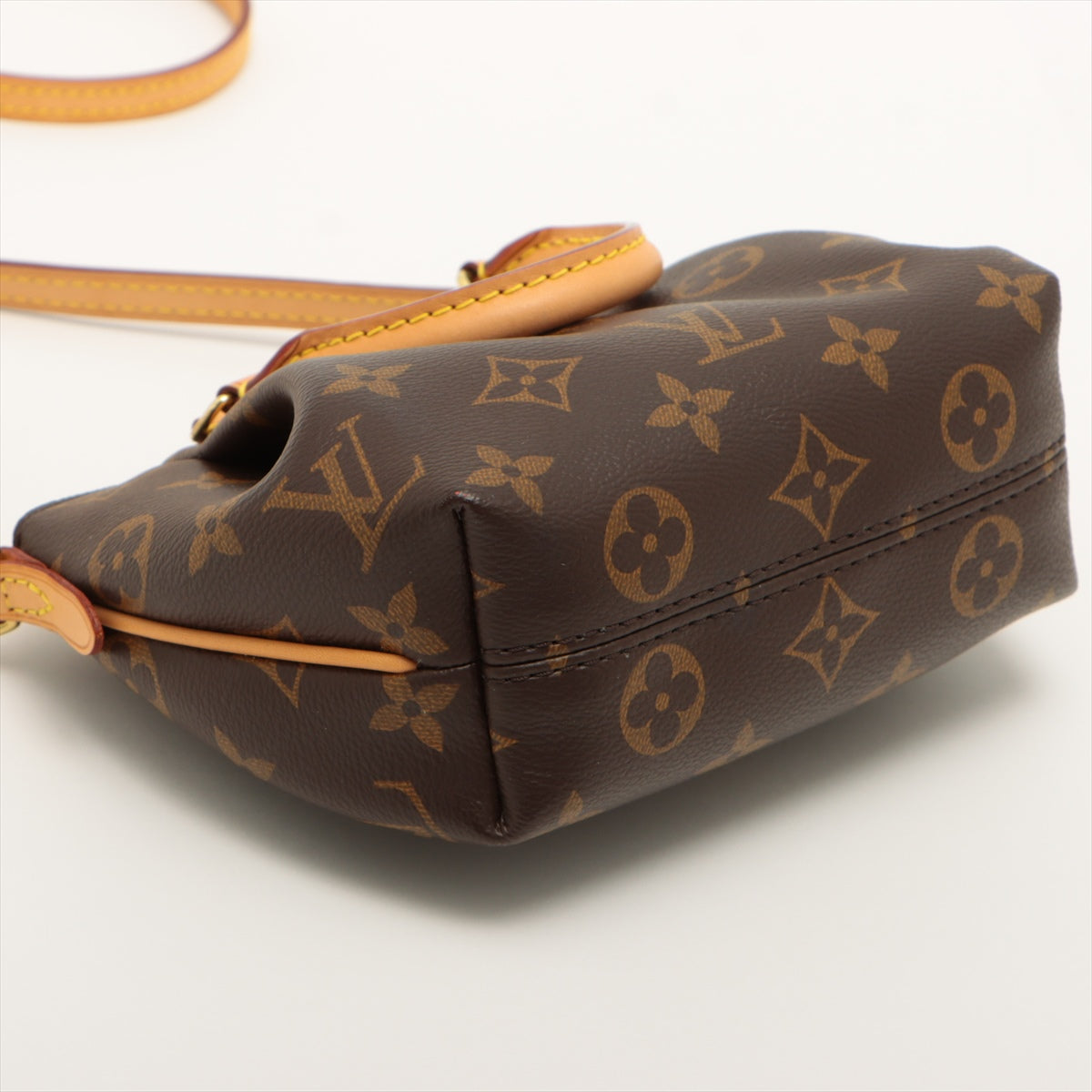 Buy Louis Vuitton Turenne Handbag Monogram Canvas Nano Brown 2725901