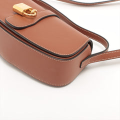 Celine Clutch on Strap Tabou Brown/Tan