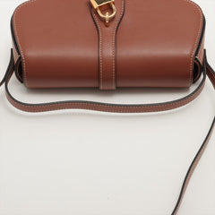 Celine Clutch on Strap Tabou Brown/Tan