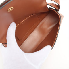 Celine Clutch on Strap Tabou Brown/Tan
