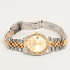 ITEM 36 - Rolex Datejust 36mm Two Toned with Diamonds