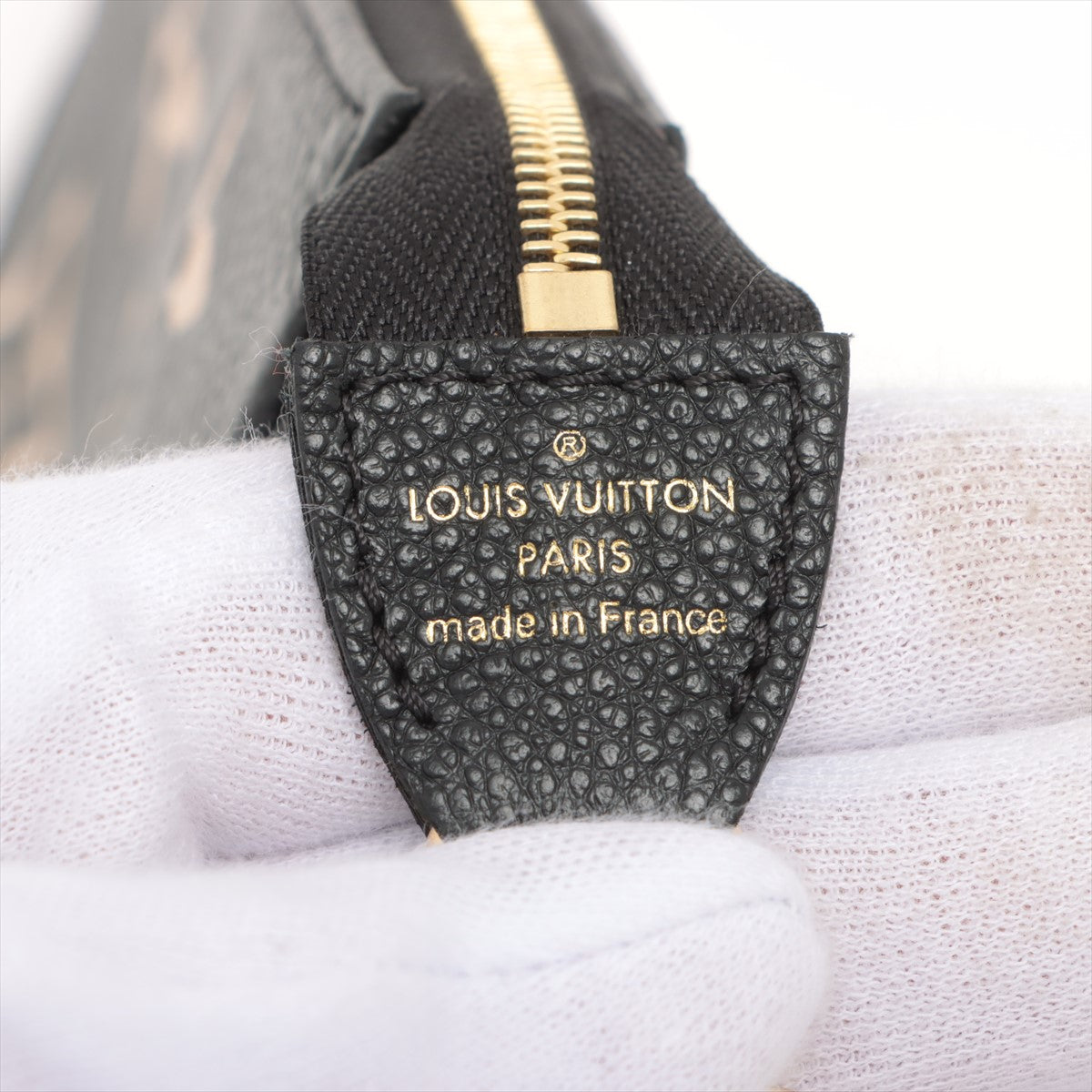 Louis Vuitton Mini Pochette Empreinte Monogram Bicolour Black - THE PURSE  AFFAIR