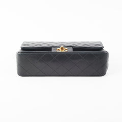 Chanel Small Classic Flap GHW Black