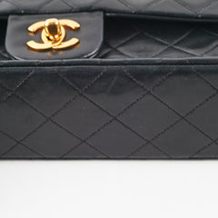 Chanel Small Classic Flap GHW Black