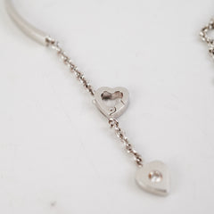 Cartier Diamond Heart Bracelet