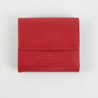 Louis Vuitton Epi Compact Wallet Red - THE PURSE AFFAIR