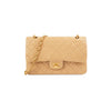 Chanel Quilted M/L Vintage Classic Flap Beige