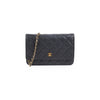 Chanel Caviar Quilted Wallet on Chain WOC Black