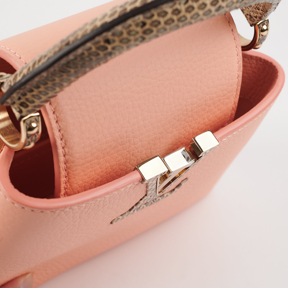 Louis Vuitton Ombre Lizard Mini Capucine Bag — Collecting Luxury