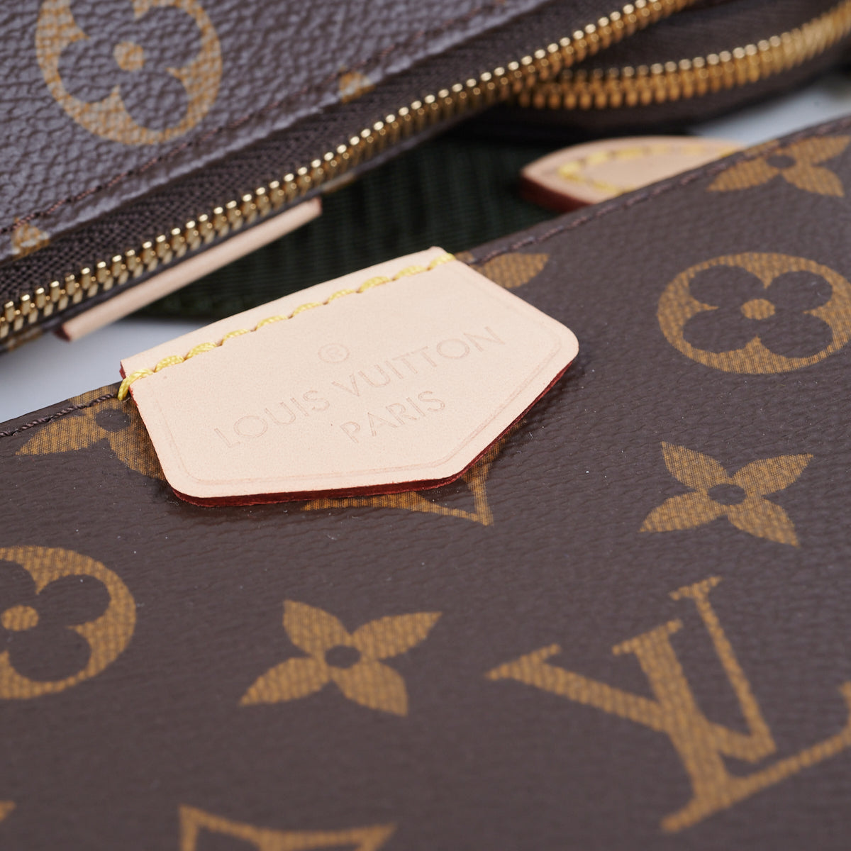 Louis Vuitton Multi Pochette Monogram Khaki - THE PURSE AFFAIR