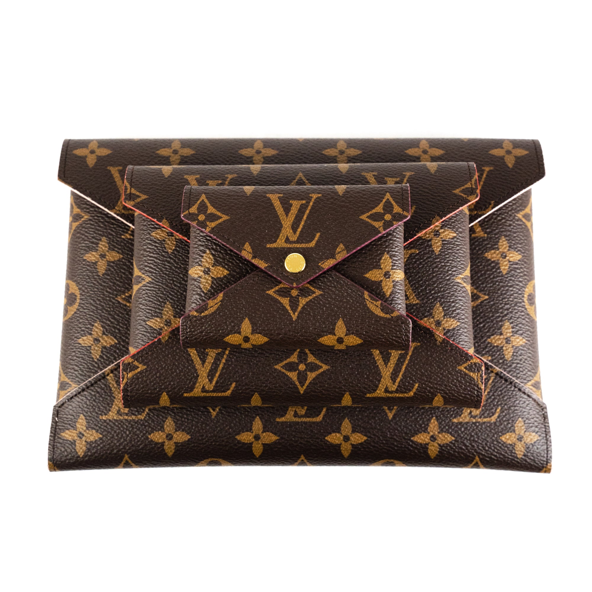 Inspired by the invitations to Louis Vuitton fashion shows, the Louis  Vuitton Kirigami Pochette Large Monogram Escale is the perfect mini…