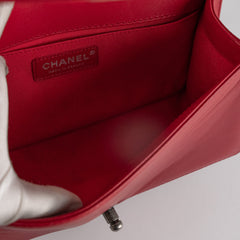 Chanel Red Boy Old Medium Bag Lambskin