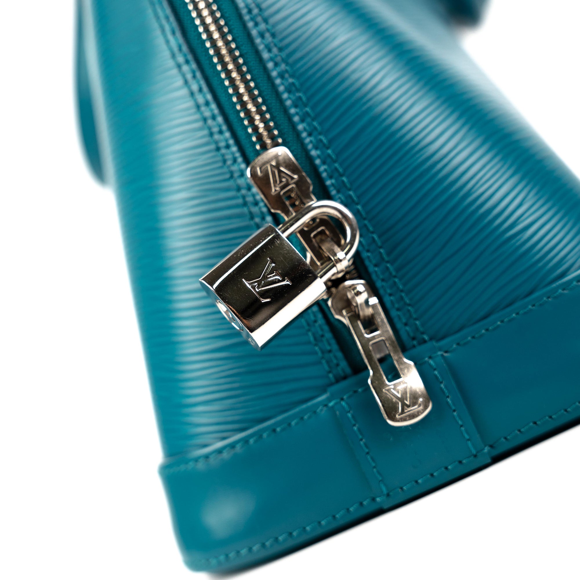 Louis Vuitton, Bags, Lv Alma Epi Pm Turquoise Best Color Notforsale