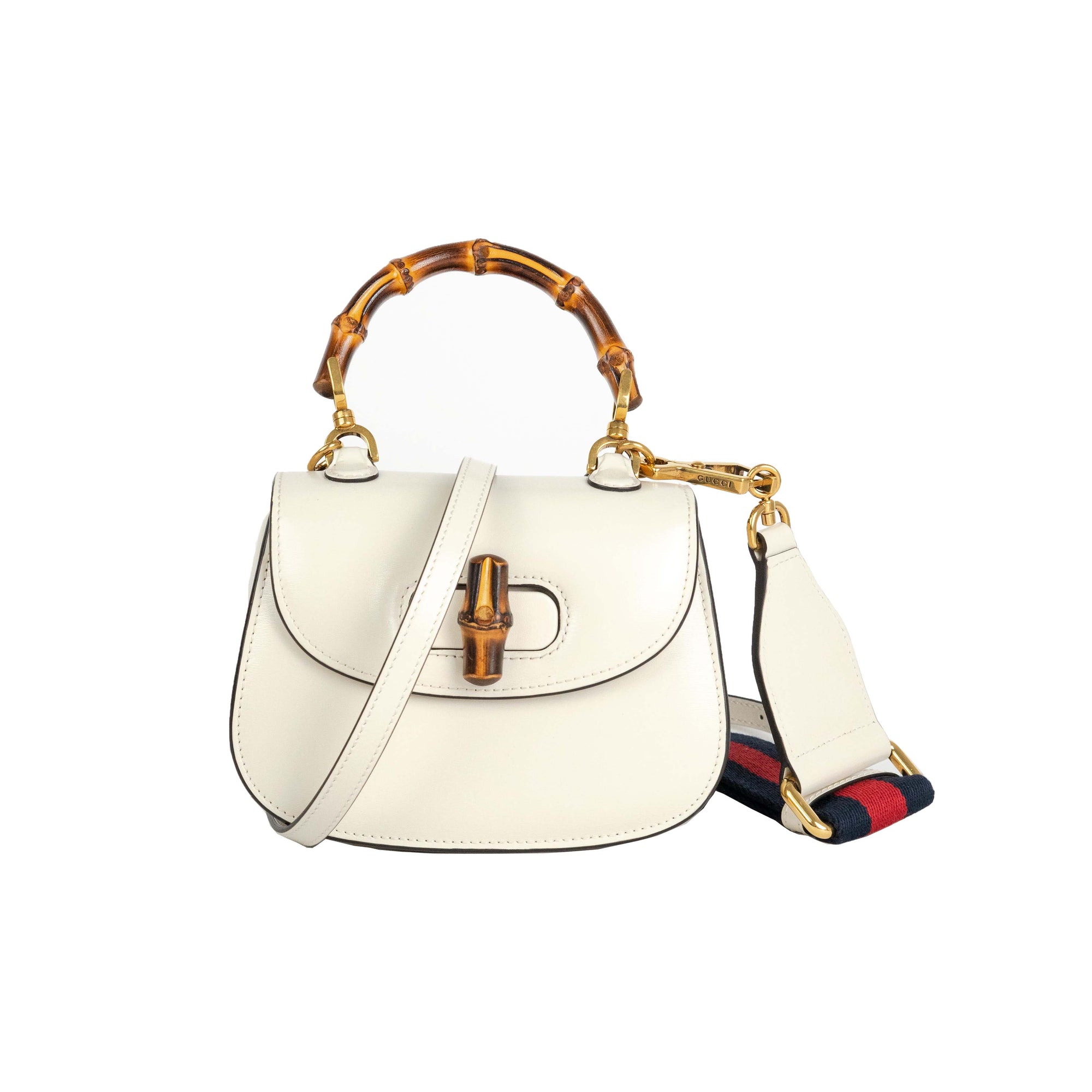 Gucci bamboo white Clearance