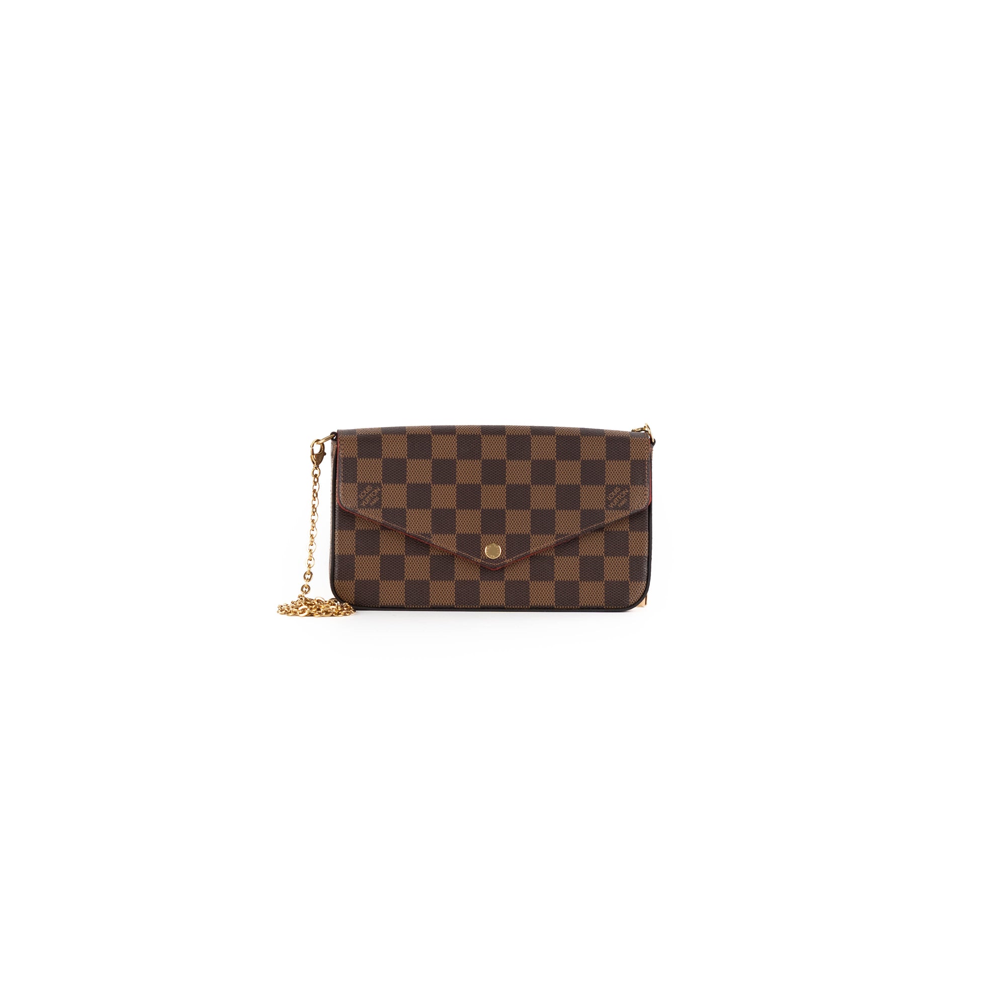 Louis Vuitton Vintage - Taiga Pochette Felicie Insert Wallet - Pink - Taiga  Leather and Leather Pochette - Luxury High Quality - Avvenice