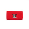 Louis Vuitton Full Size Twist Wallet Red