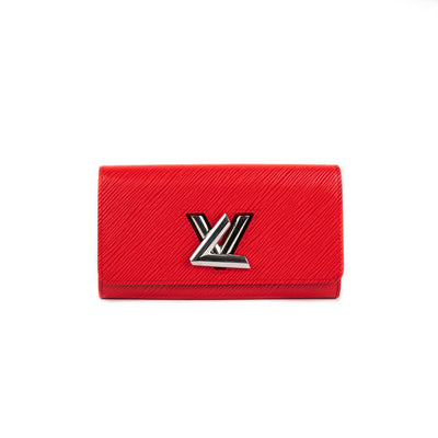 Louis Vuitton Full Size Twist Wallet Red