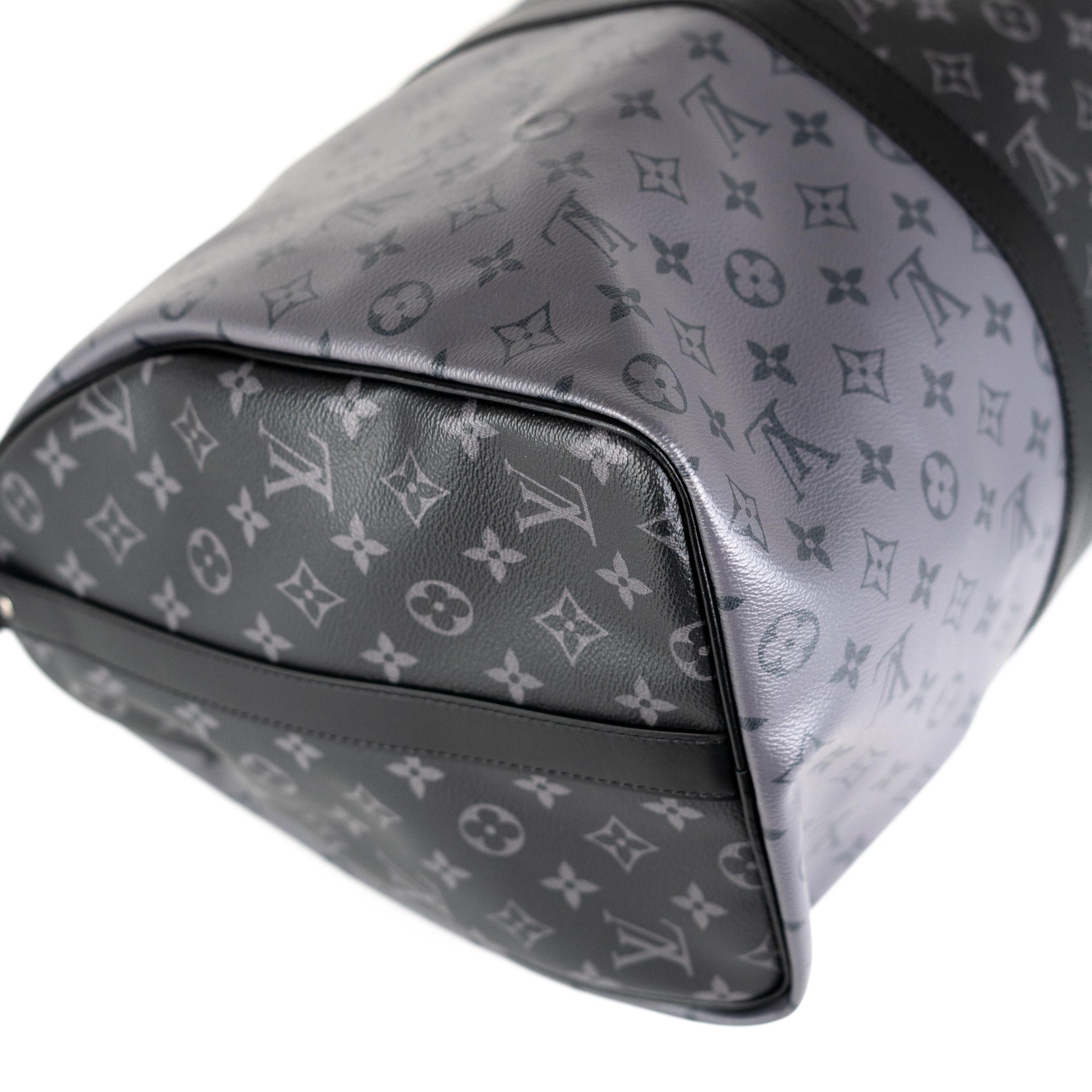 Louis Vuitton® Keepall Bandoulière 50 Monogram Eclipse Reverse