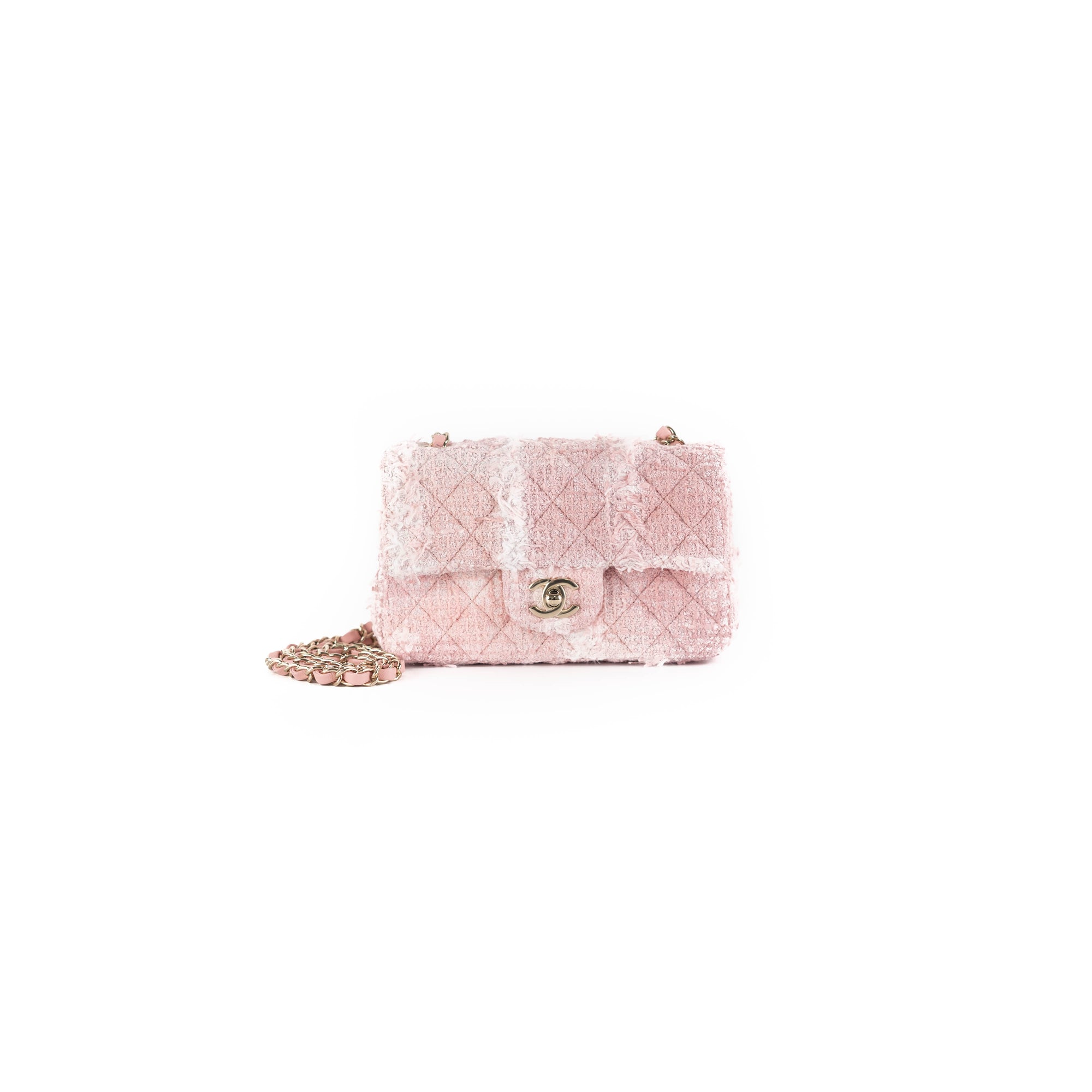 Chanel Medium Classic Pink Caviar 22C  Designer WishBags