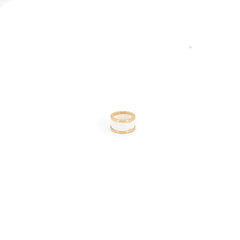 Bvlgari B.Zero Ring Pink Gold White Ceramic