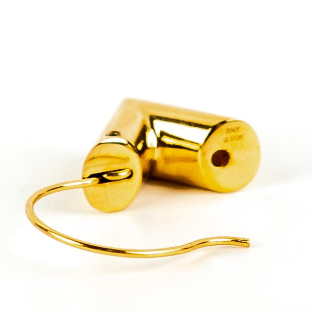 Louis Vuitton Essential V Hoop Earrings - Brass Hoop, Earrings - LOU798944