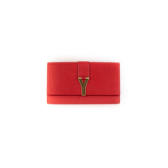 Saint Laurent Red Clutch Bag