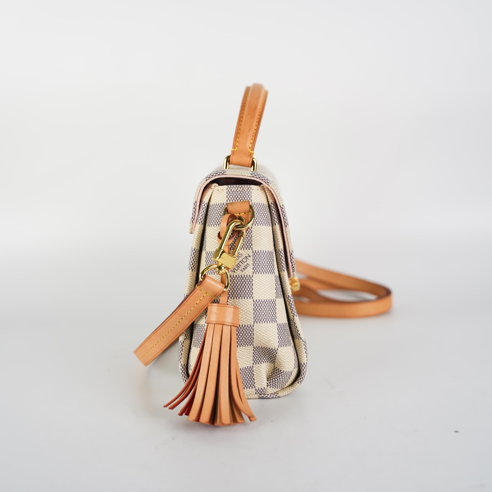Louis Vuitton Damier Azur Croisette Shoulder Bag (SHF-23451) – LuxeDH