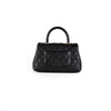 Chanel Quilted Caviar Coco Handle Small Black