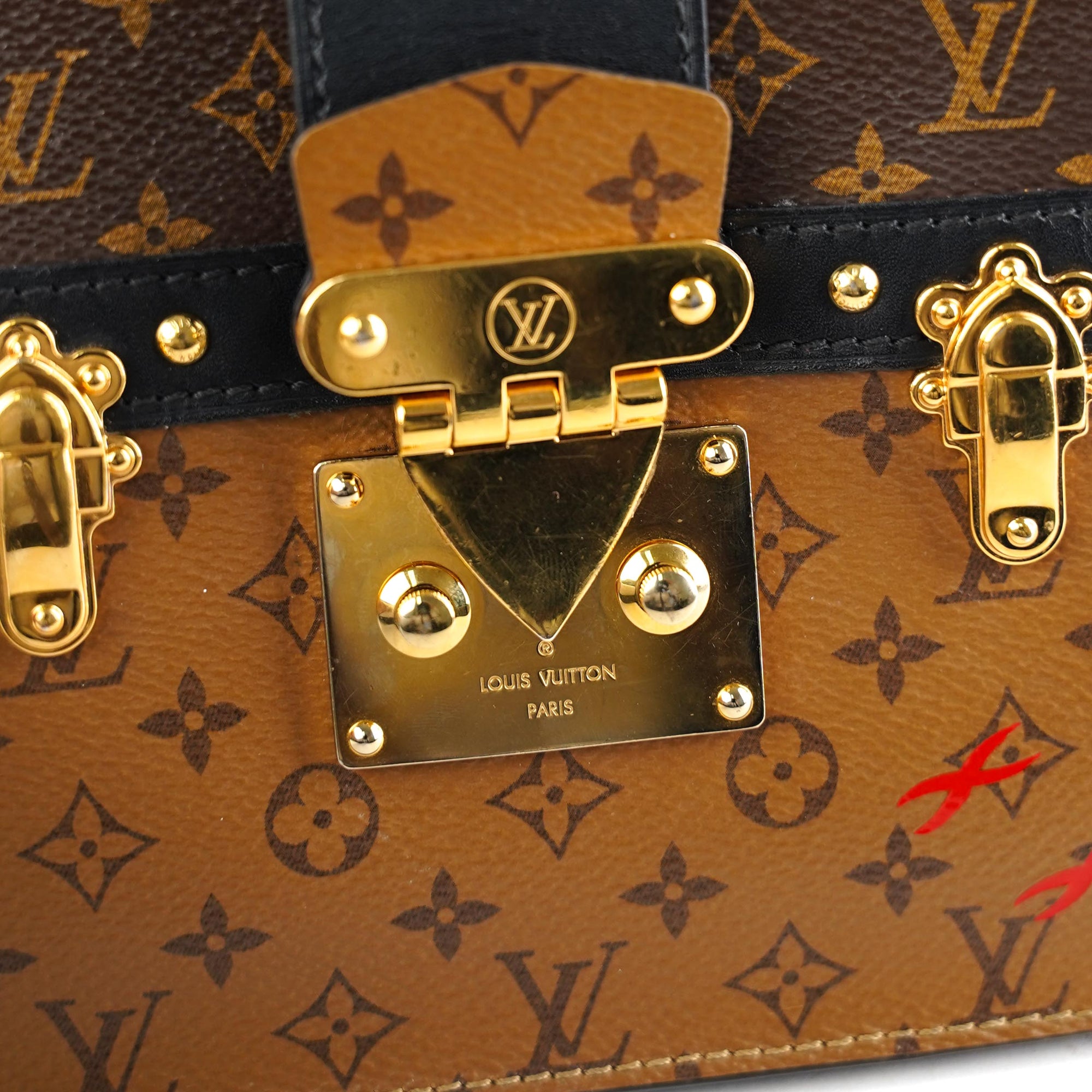 Louis Vuitton Supple Trunk Messenger Bag Black - THE PURSE AFFAIR