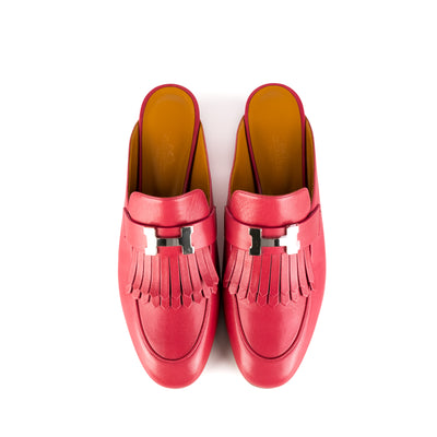 Hermès shoes red