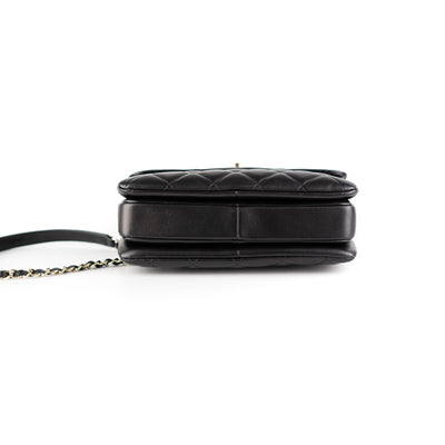 Chanel Small Quilted Trendy CC Black