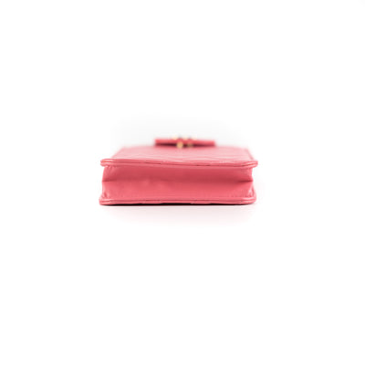 Chanel Lambskin Pink Phone holder