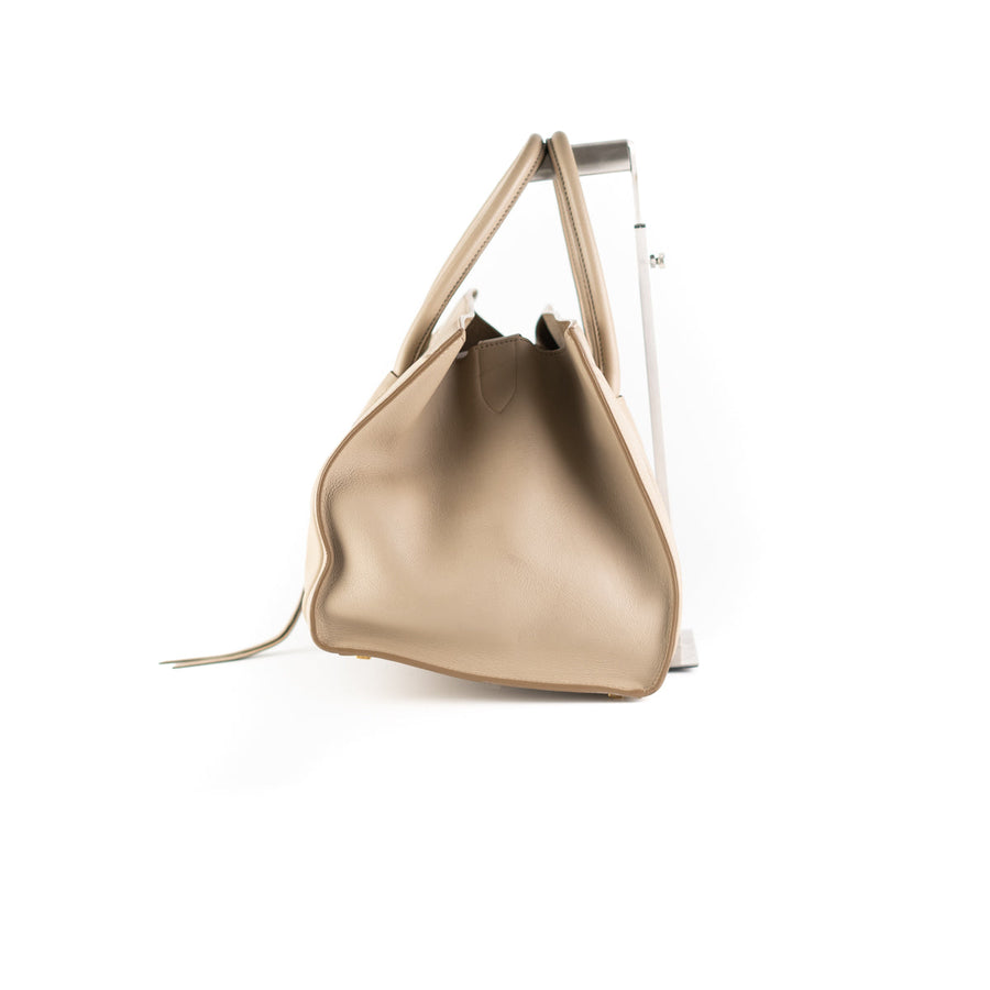 Blue Celine Small Ring Leather Handbag Bag – Designer Revival
