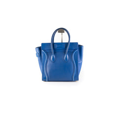 Celine Micro Luggage Blue