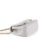 Chanel Pearl Crush Rectangular Square Bag Grey 2021