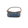 Gucci Blue Denim GG Baguette Bag