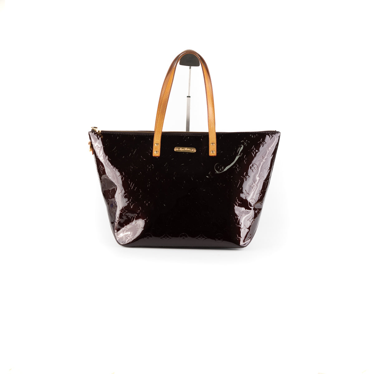 Louis Vuitton Amarante Monogram Vernis Bellevue GM Bag - THE PURSE AFFAIR