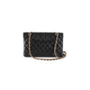 Chanel Caviar Medium/Large Classic Flap Bag Black 24k plating
