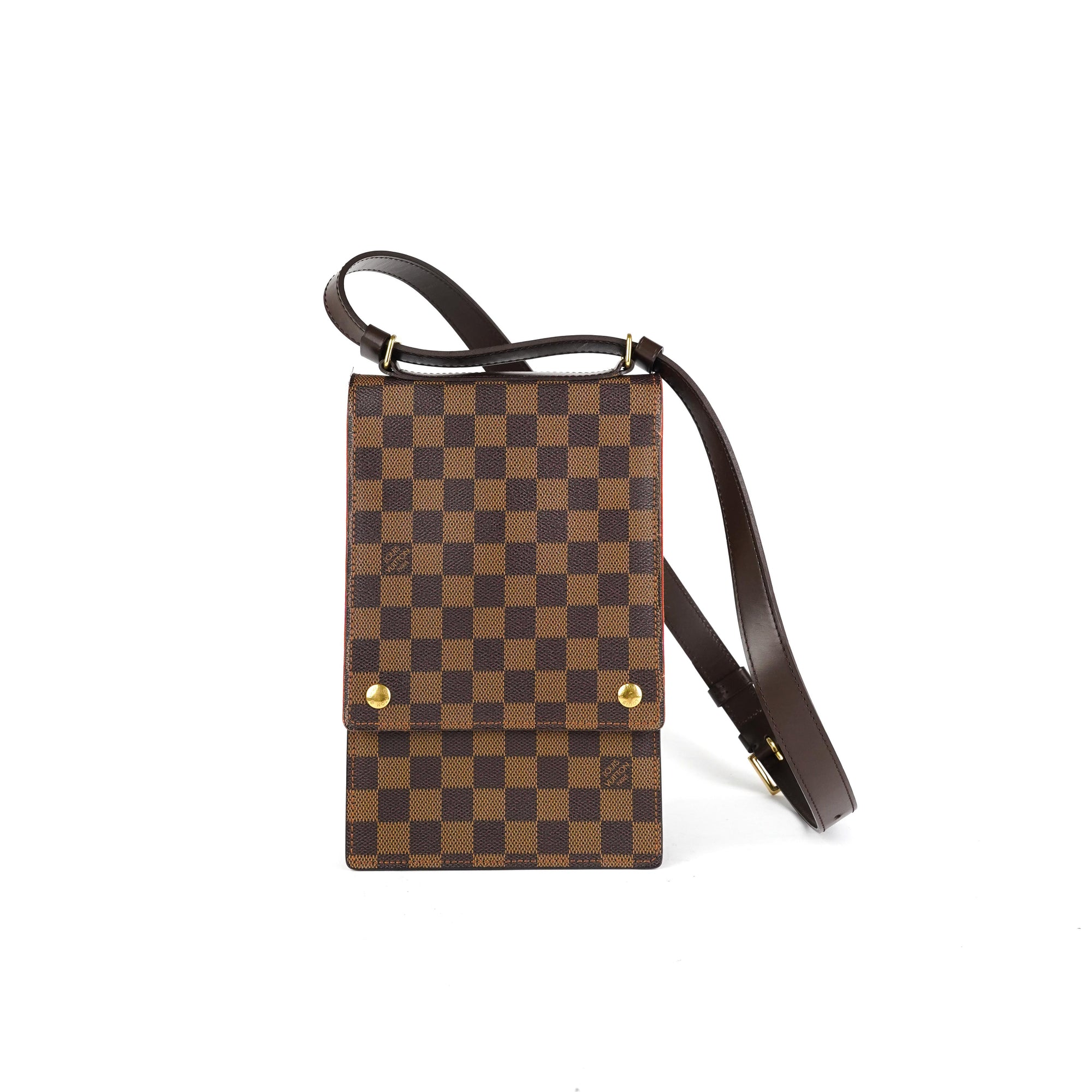 Louis Vuitton Cross-body Rectangular Bag Damier Ebene - THE PURSE AFFAIR