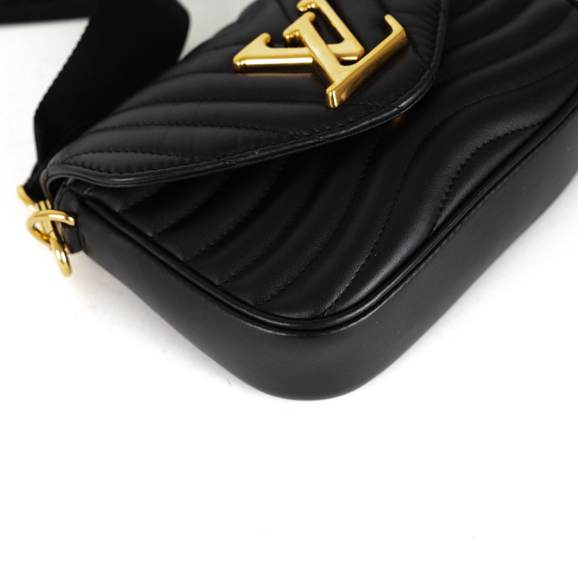 Louis Vuitton multi pochette new wave schoudertas zwart