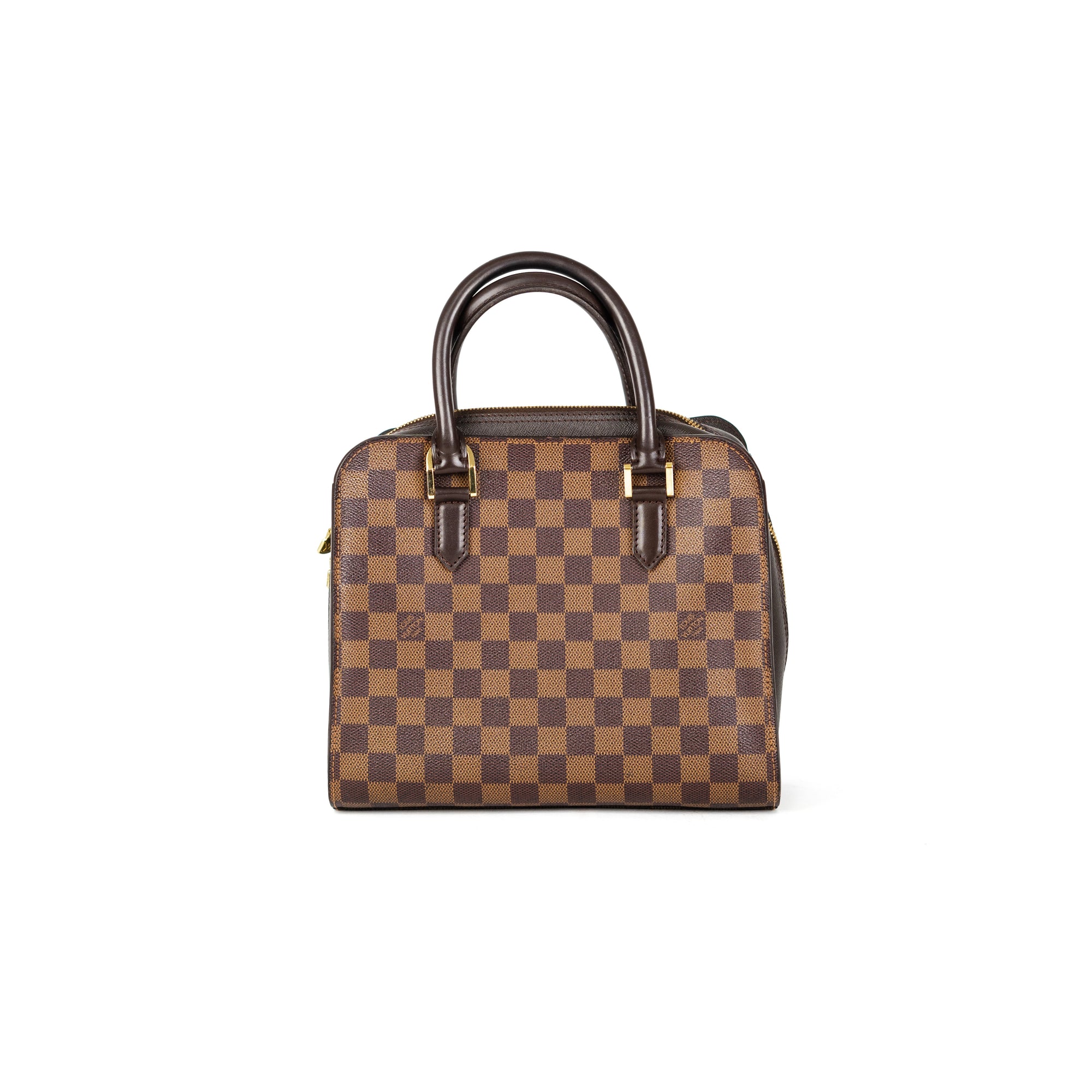 Authentic Louis Vuitton Damier Ebene Triana Handbag