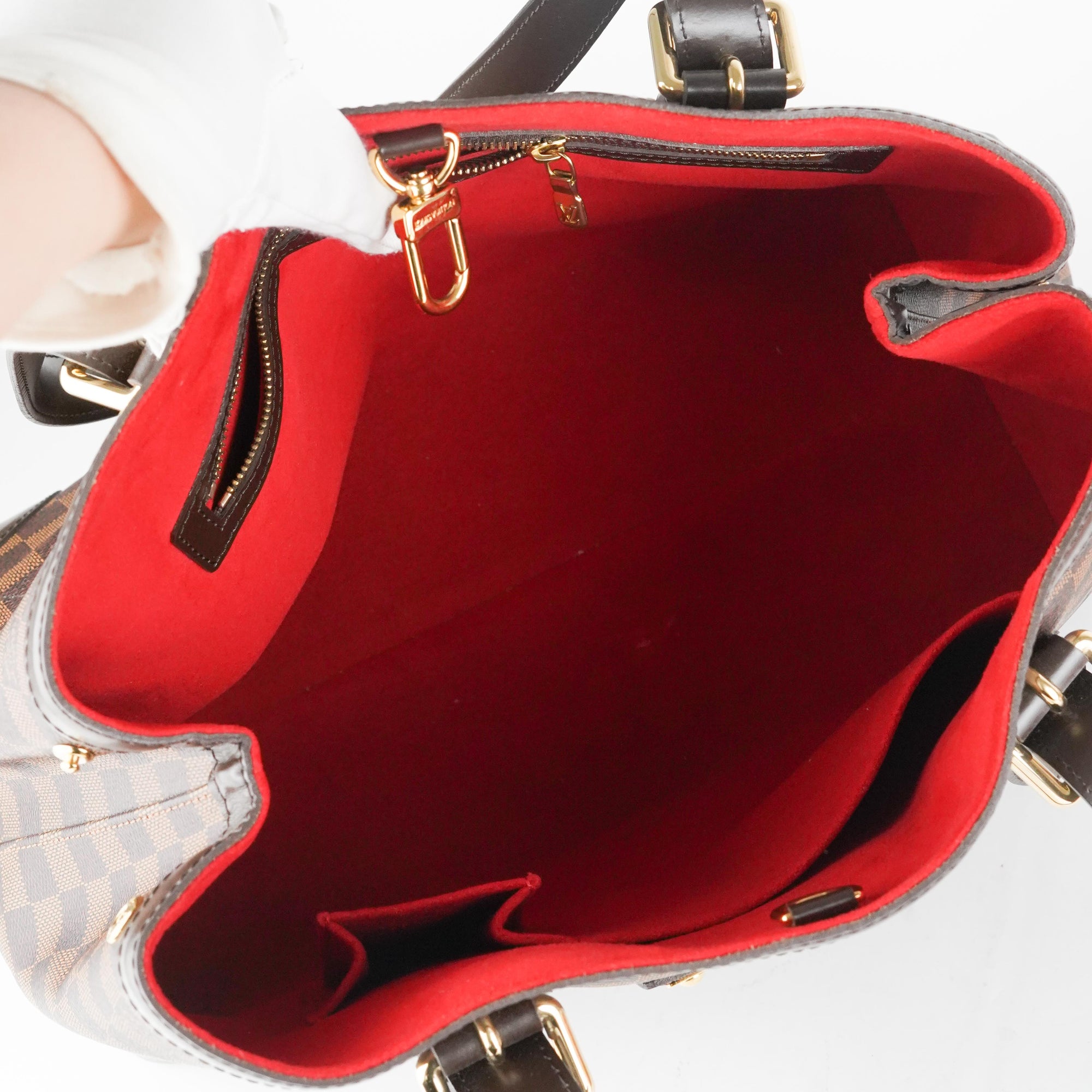 Louis Vuitton Damier Ebene Hampstead MM Shoulder bag - ShopperBoard