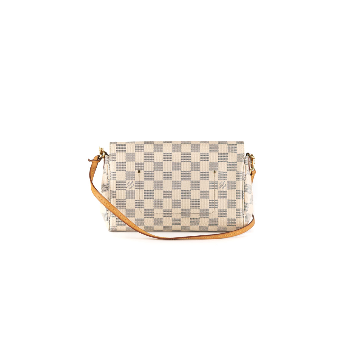 Can't believe I finally snagged Damier Azur piece this from the LV website…  made in France too! So lucky to have my duo of MIF Pochette Accessories ❤️  : r/Louisvuitton